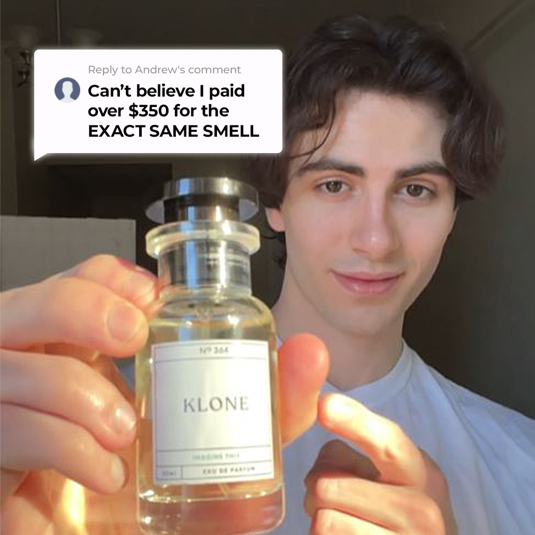 Klone Scents Facebook ad