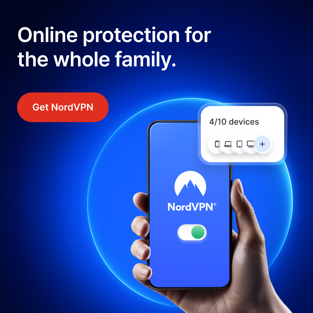 NordVPN Facebook ad from Feb 25, 2026