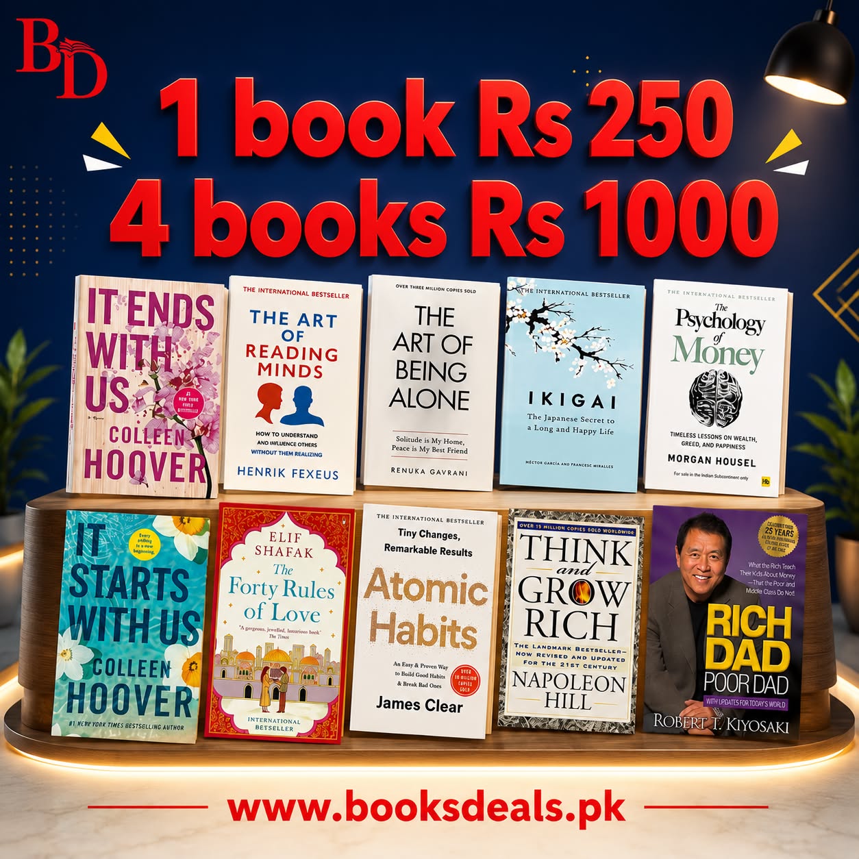 booksdeals.pk Facebook ad