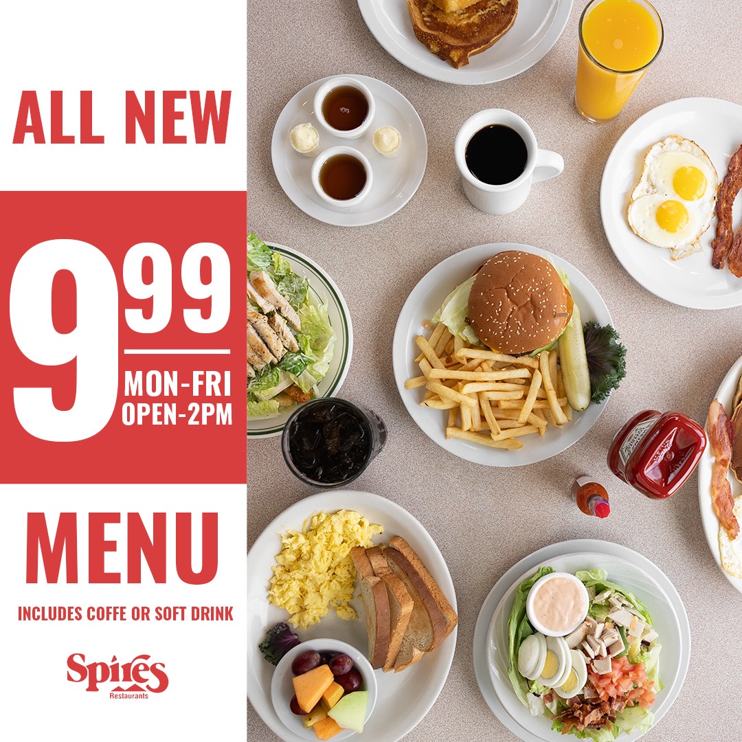 Spires Restaurants Facebook ad