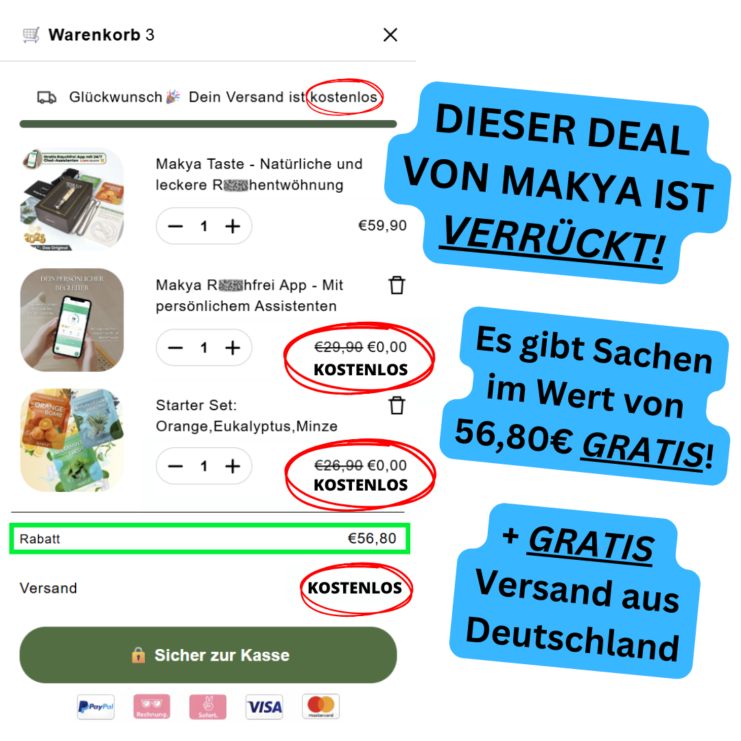 Makya-Rauchfrei Facebook ad