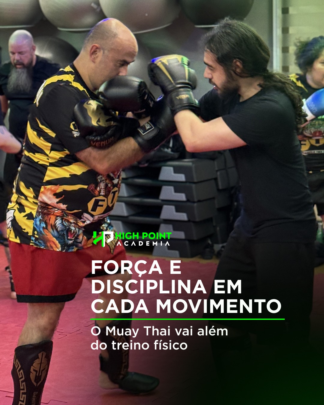 High Point Academia Facebook ad: O Muay Thai é muito mais do que…