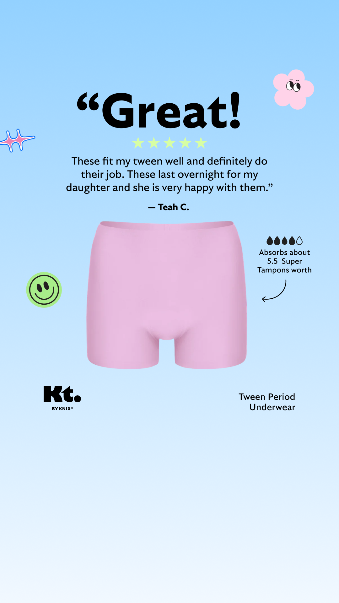 Kt by Knix Facebook ad