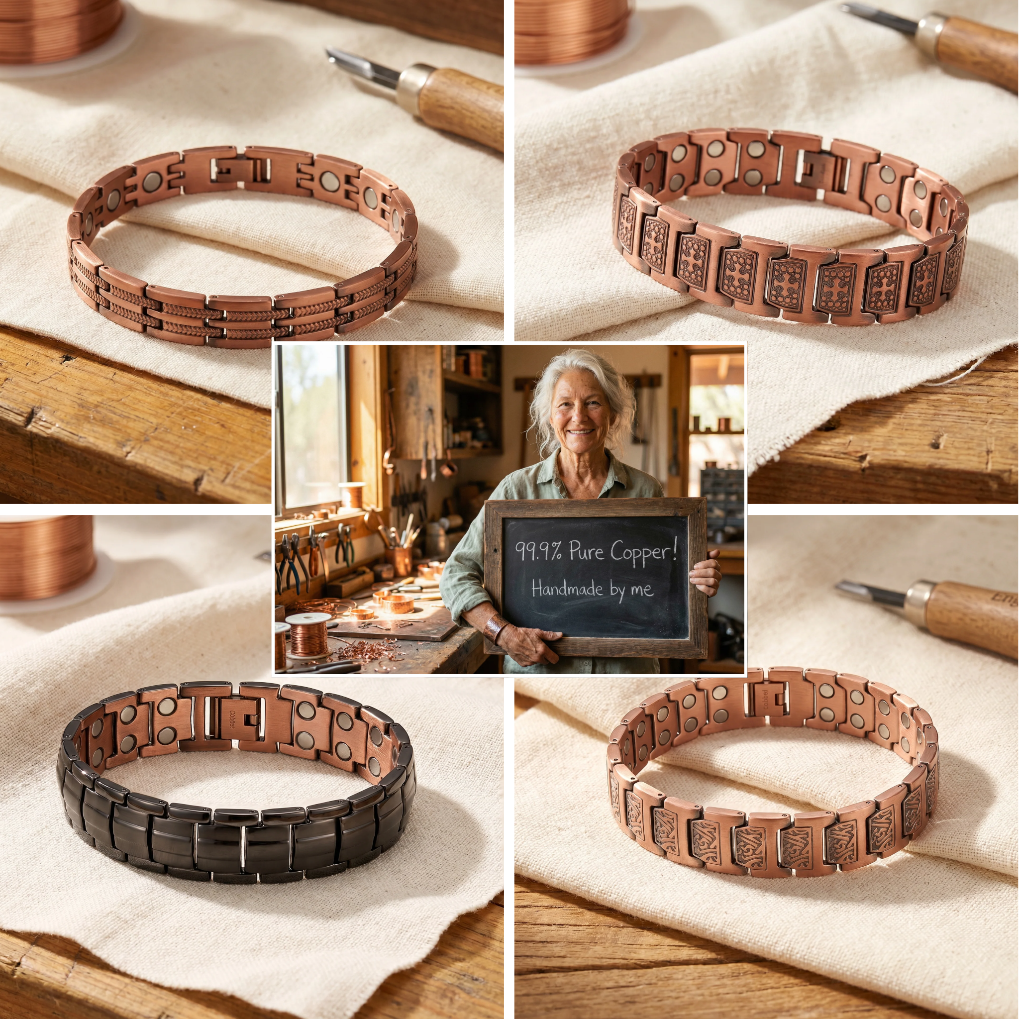 Vera’s Copper Jewelry Facebook ad