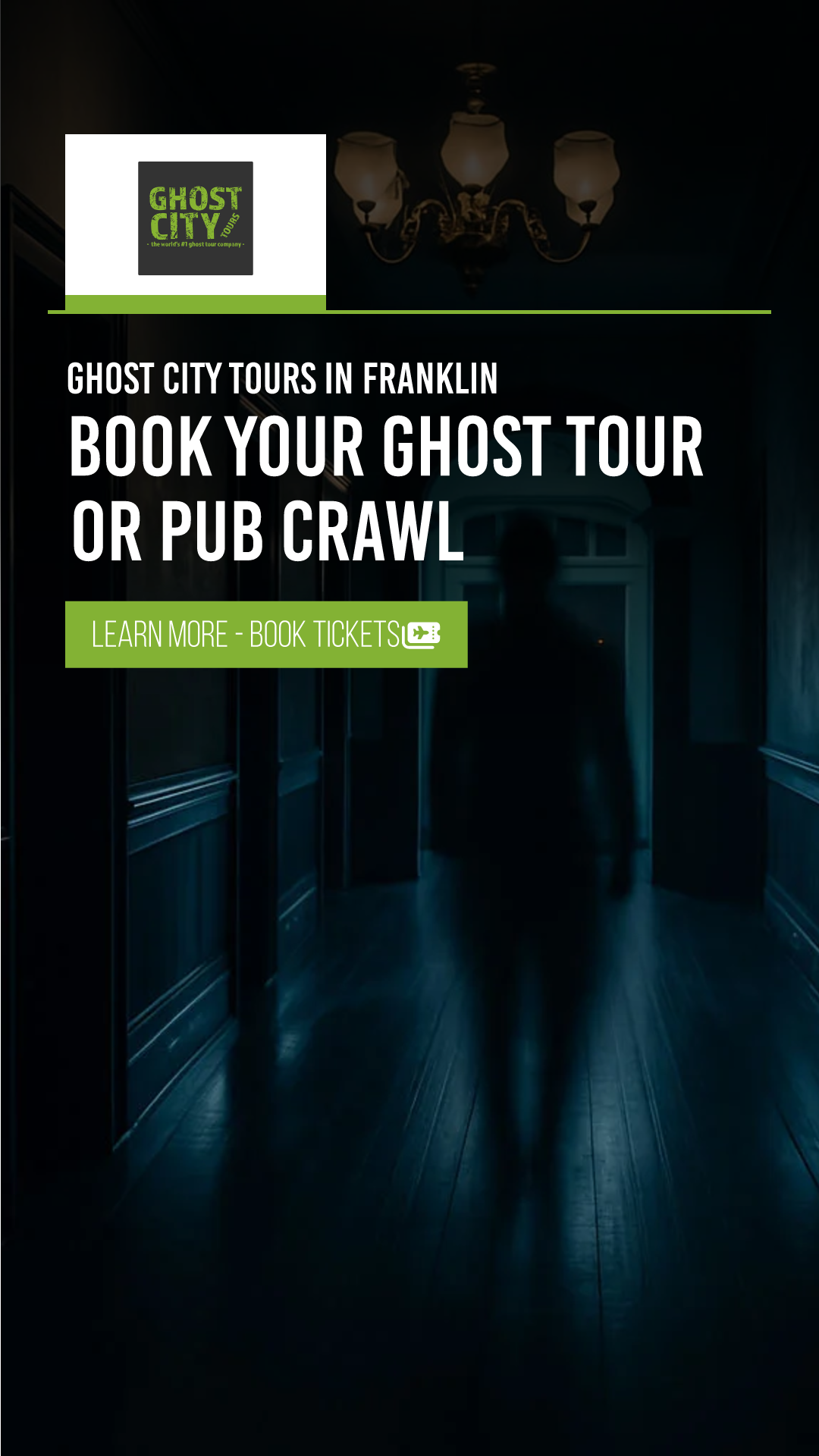 Ghost City Tours Facebook ad from Jun 17, 2026