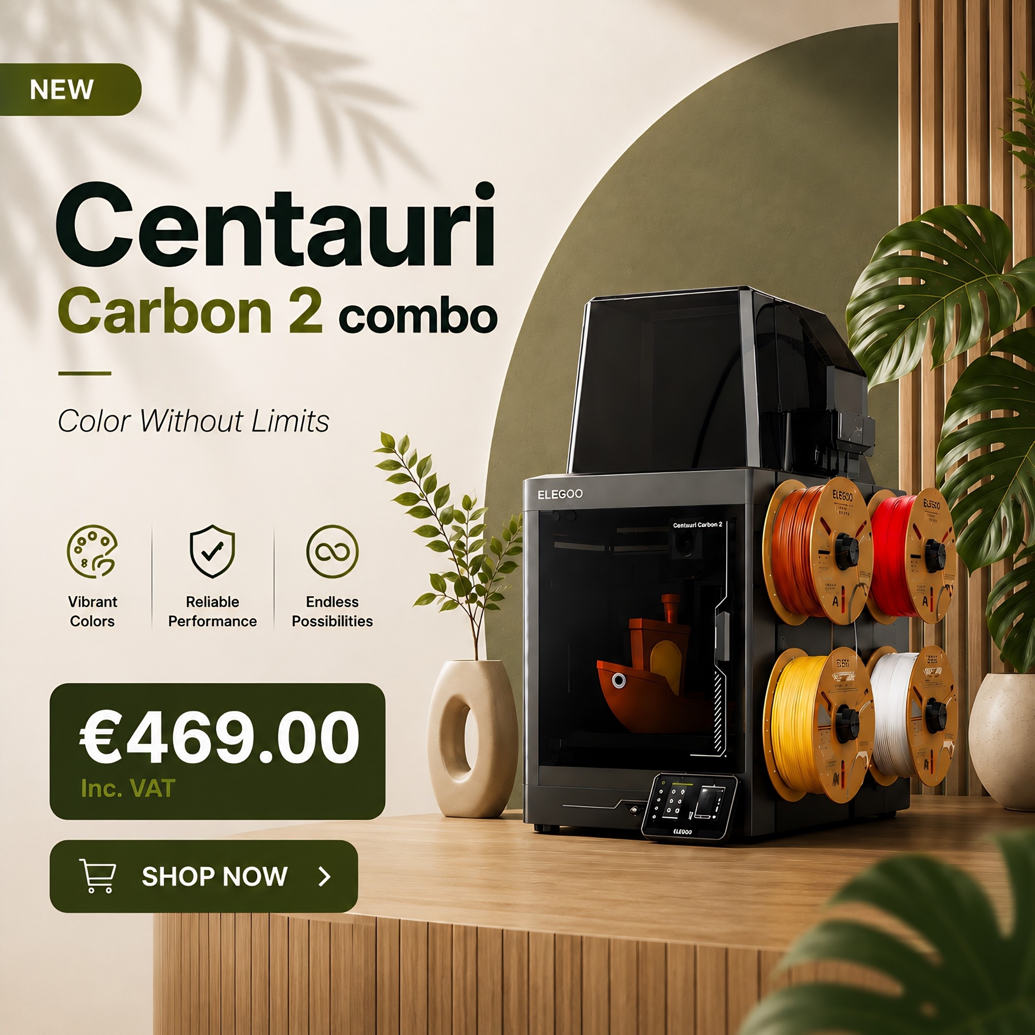 Cartridge World Cyprus Facebook ad: Bring your ideas to life in FULL COLOR.