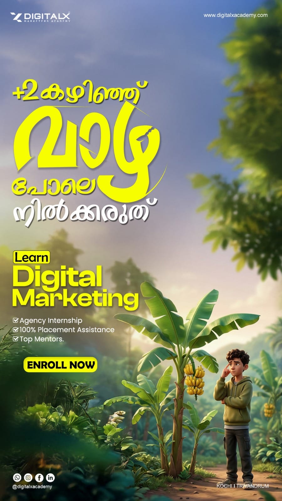 DigitalX Marketers Academy Facebook ad