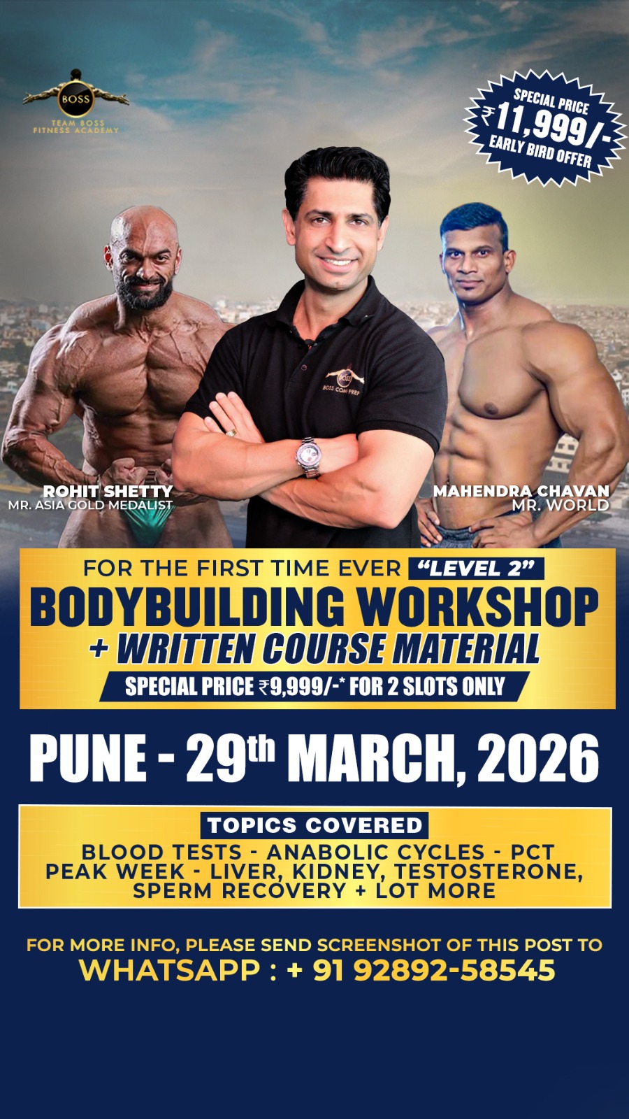 Team BOSS Fitness Academy Facebook ad