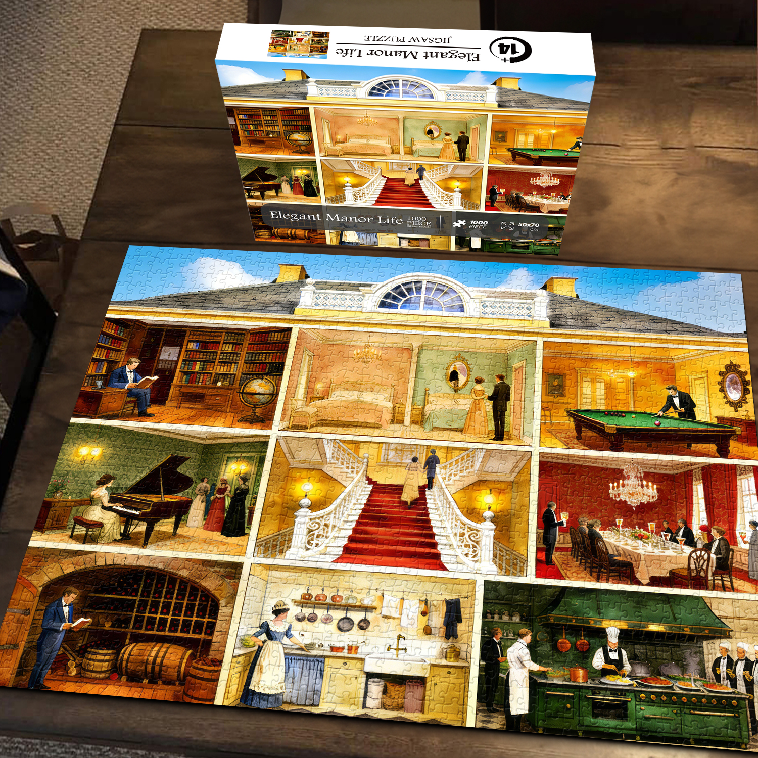 Fun-Puzzle Facebook ad