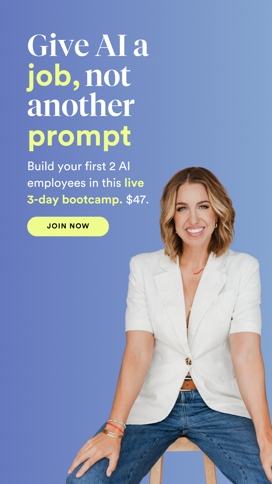 Jenna Kutcher Facebook ad