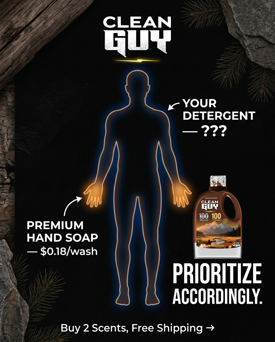 Clean Guy Facebook ad