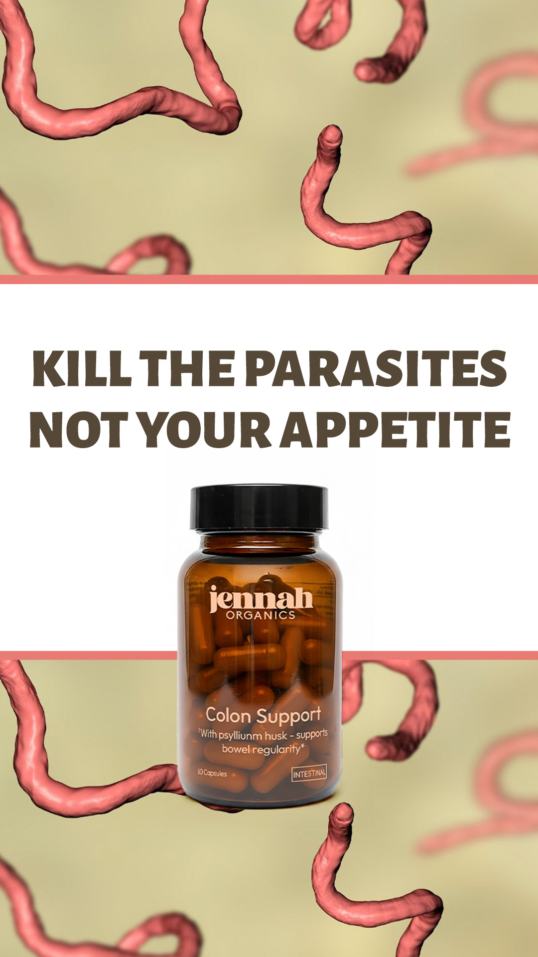 Jennah Organics Facebook ad