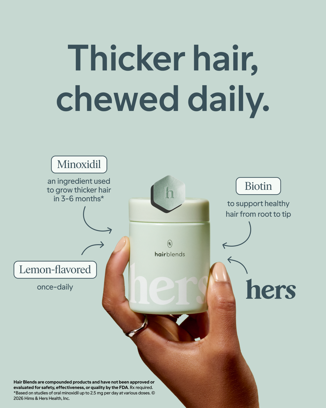 Hers Facebook ad: Find My Personalized Treatment