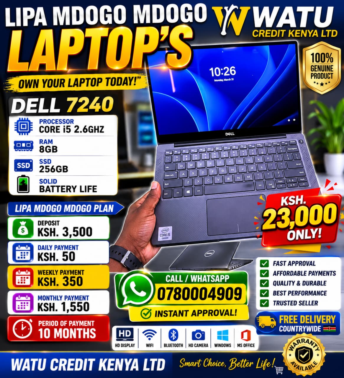 Online Watu Credit Facebook ad from Jun 24, 2026
