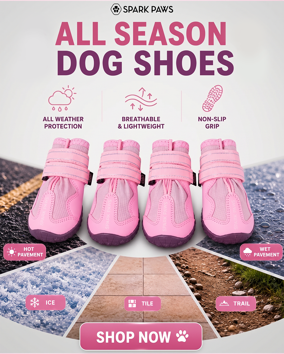 Spark Paws Facebook ad