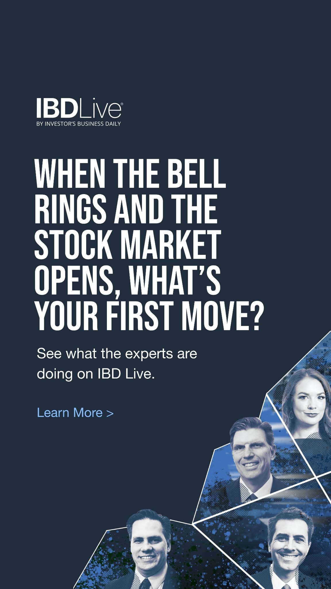 Investor's Business Daily Facebook ad