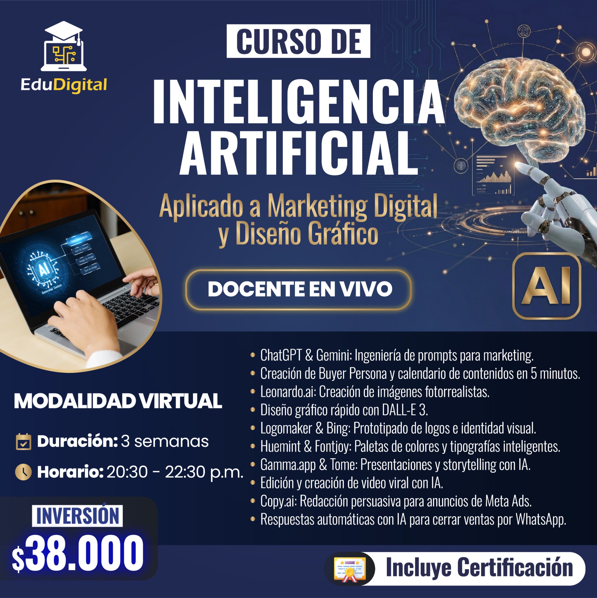 Cursos Digitales Pro Facebook ad: Chatea con nosotros