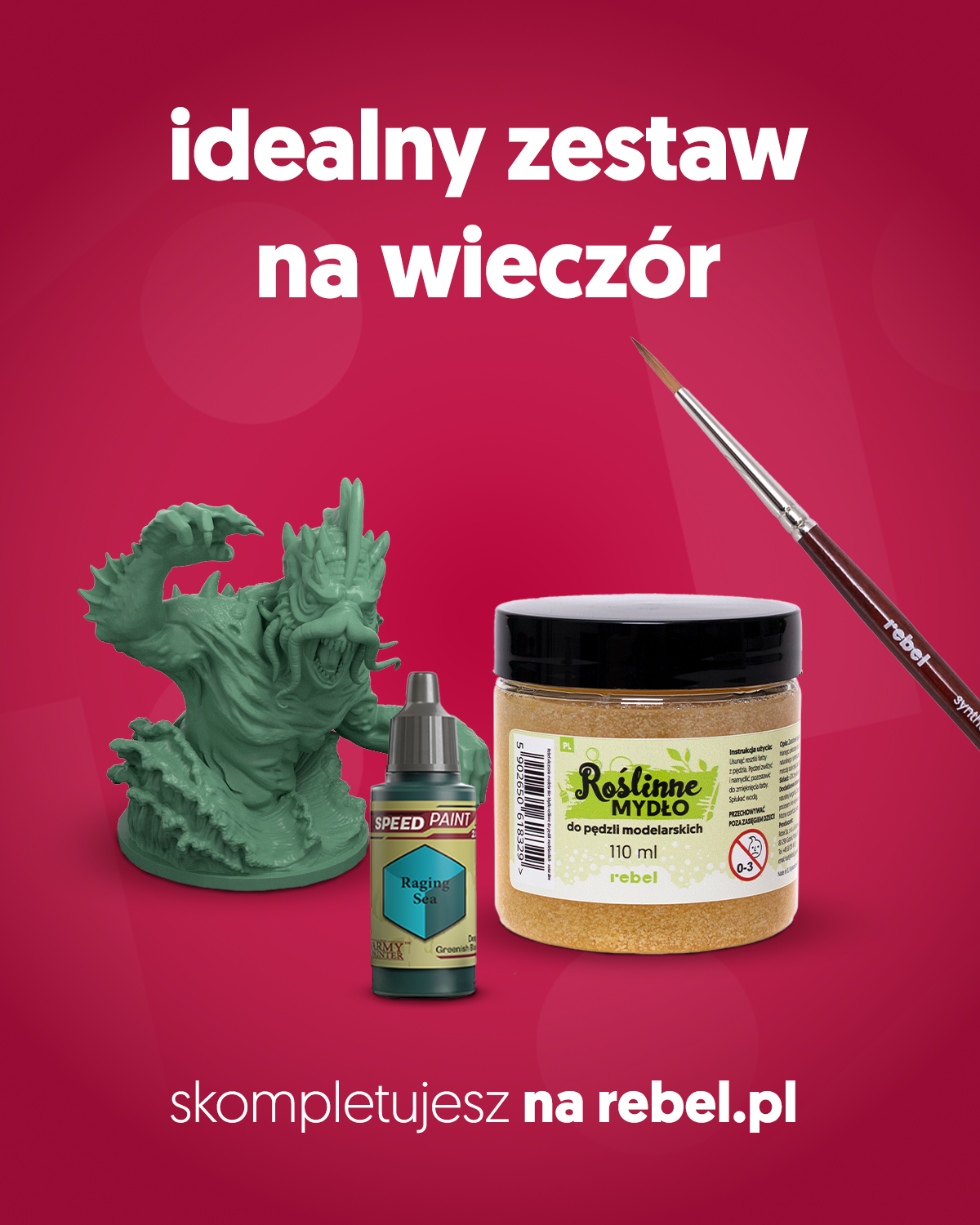 Rebel.pl Facebook ad: Czas na kolor!