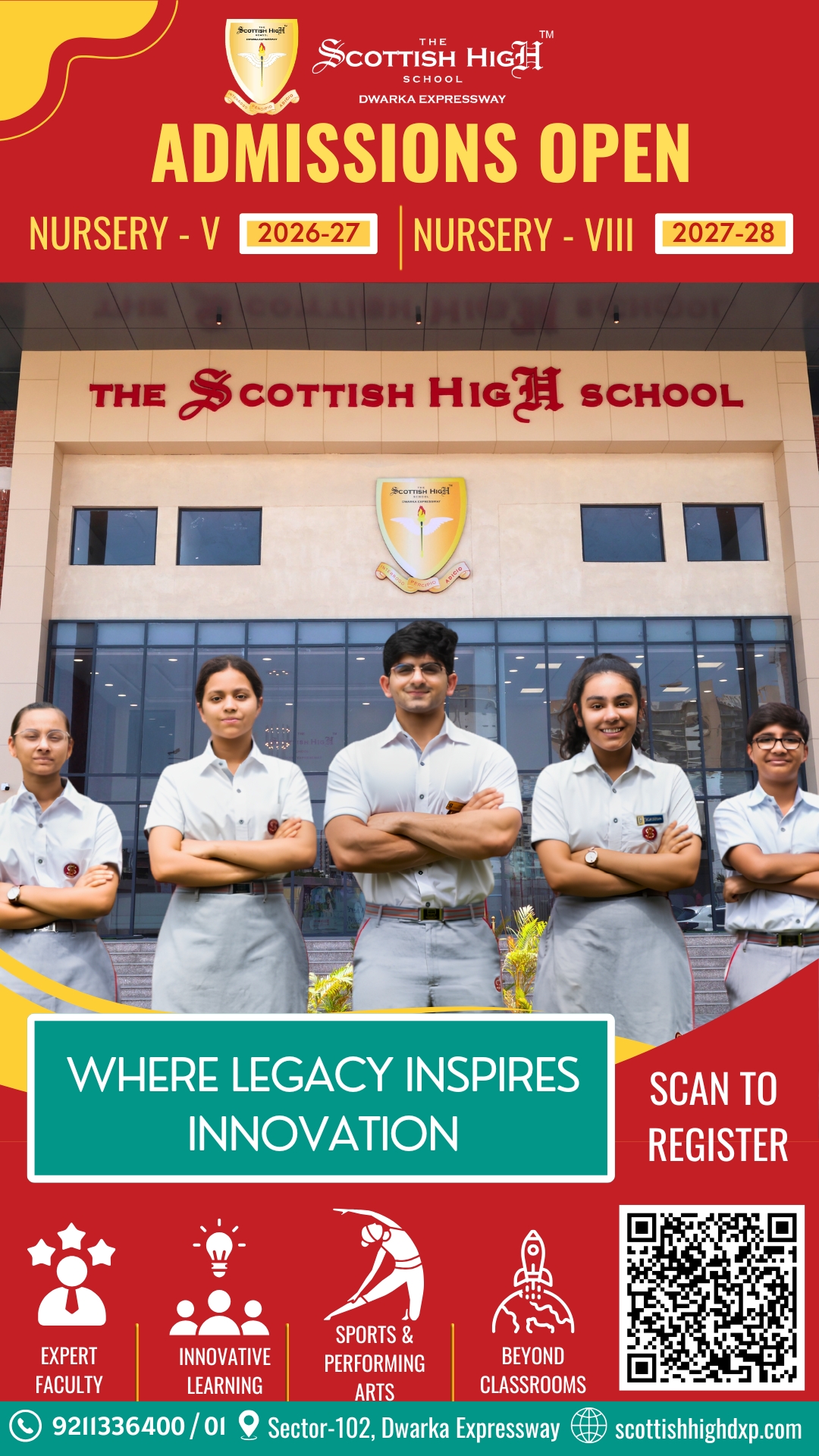 The Scottish High School DXP Facebook ad: The Scottish High School