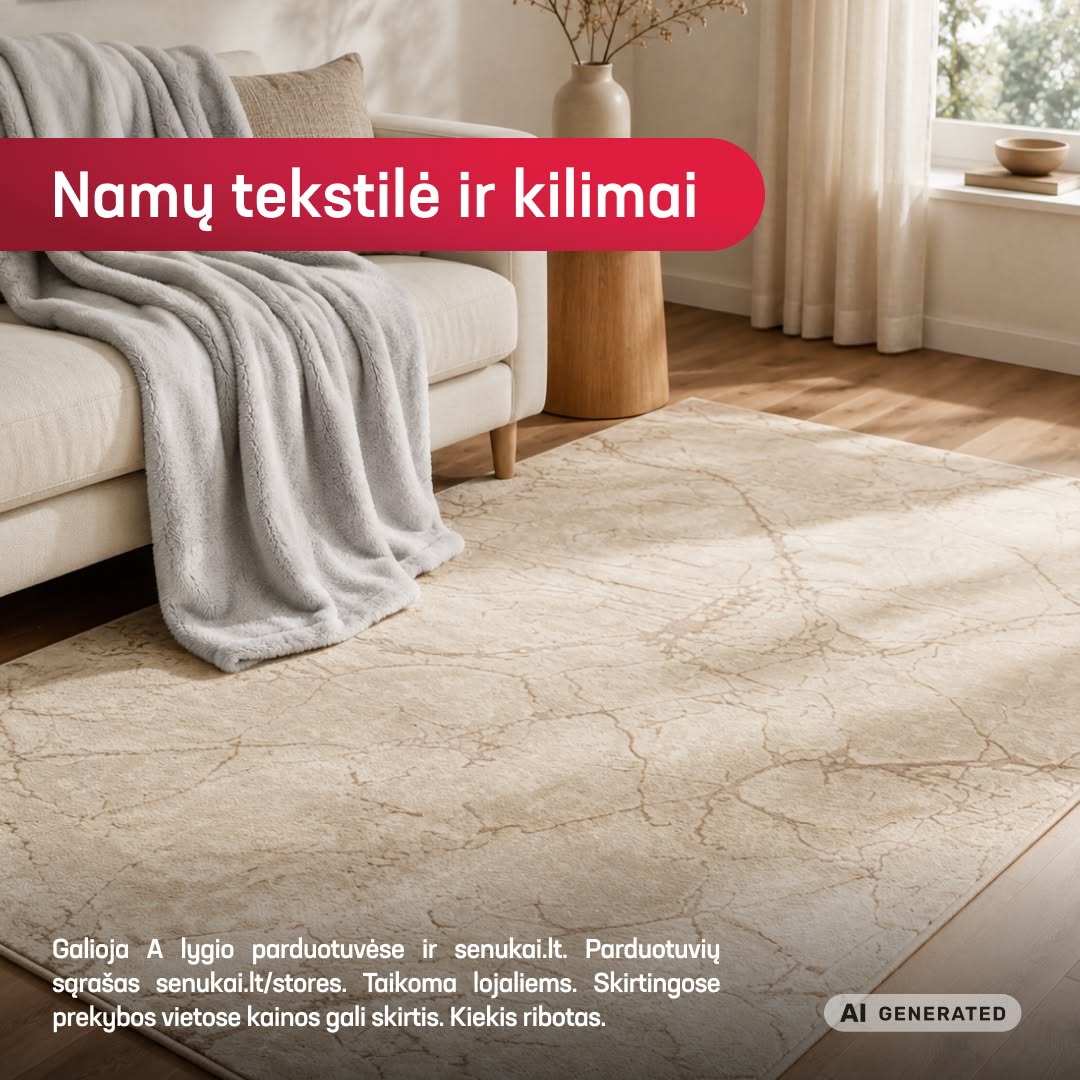Senukai Facebook ad: Galioja iki 2026 09 27