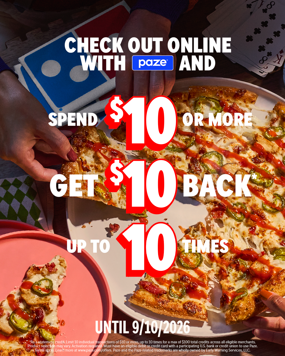 Domino's Pizza Facebook ad