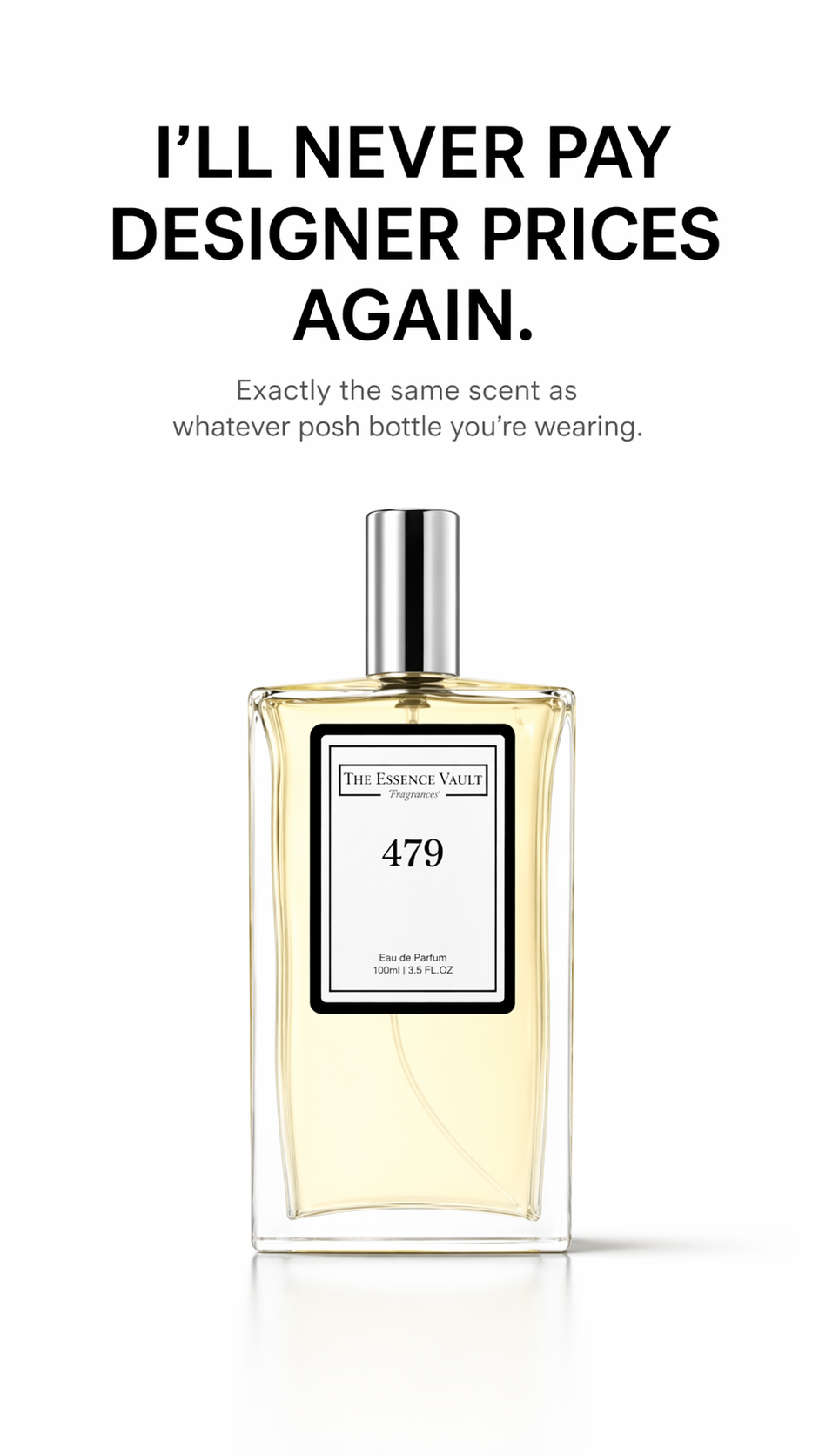 The Essence Vault Facebook ad