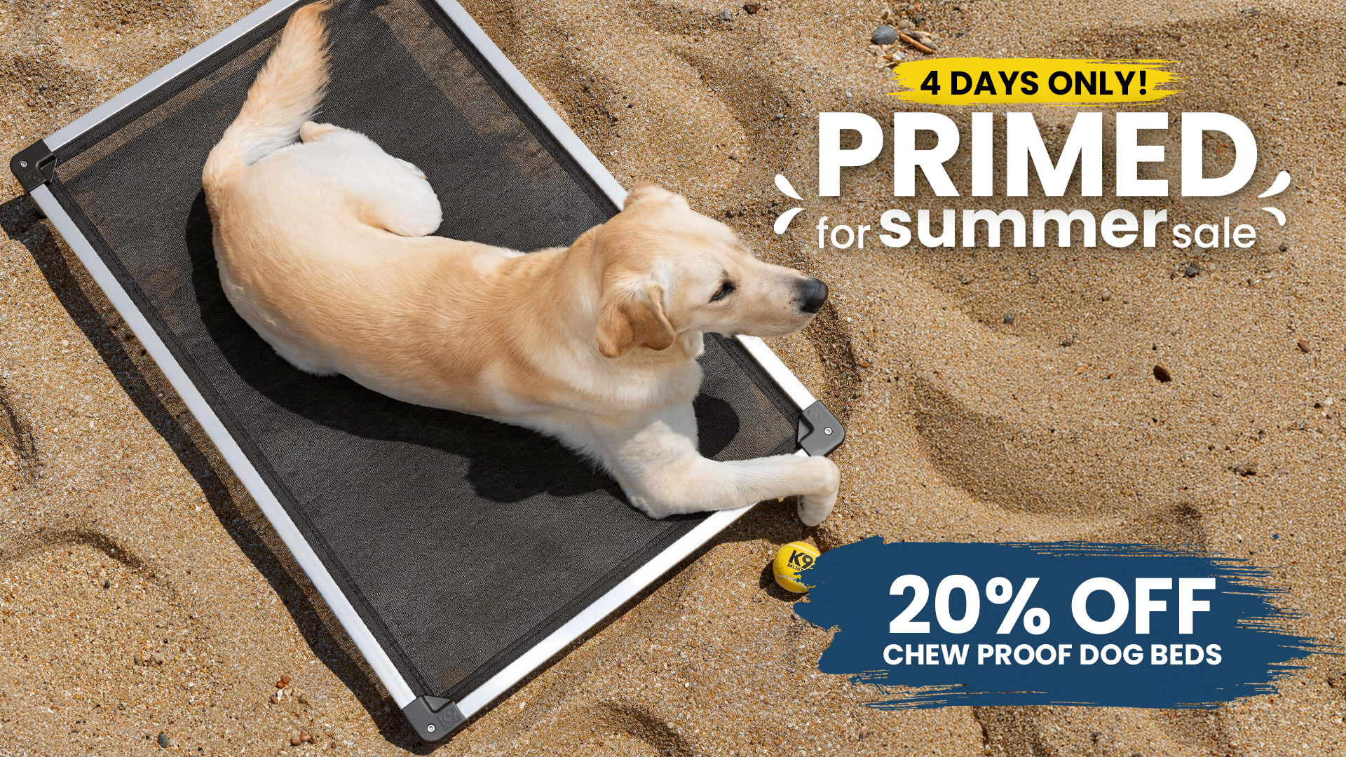 K9 Ballistics Dog Beds Facebook ad