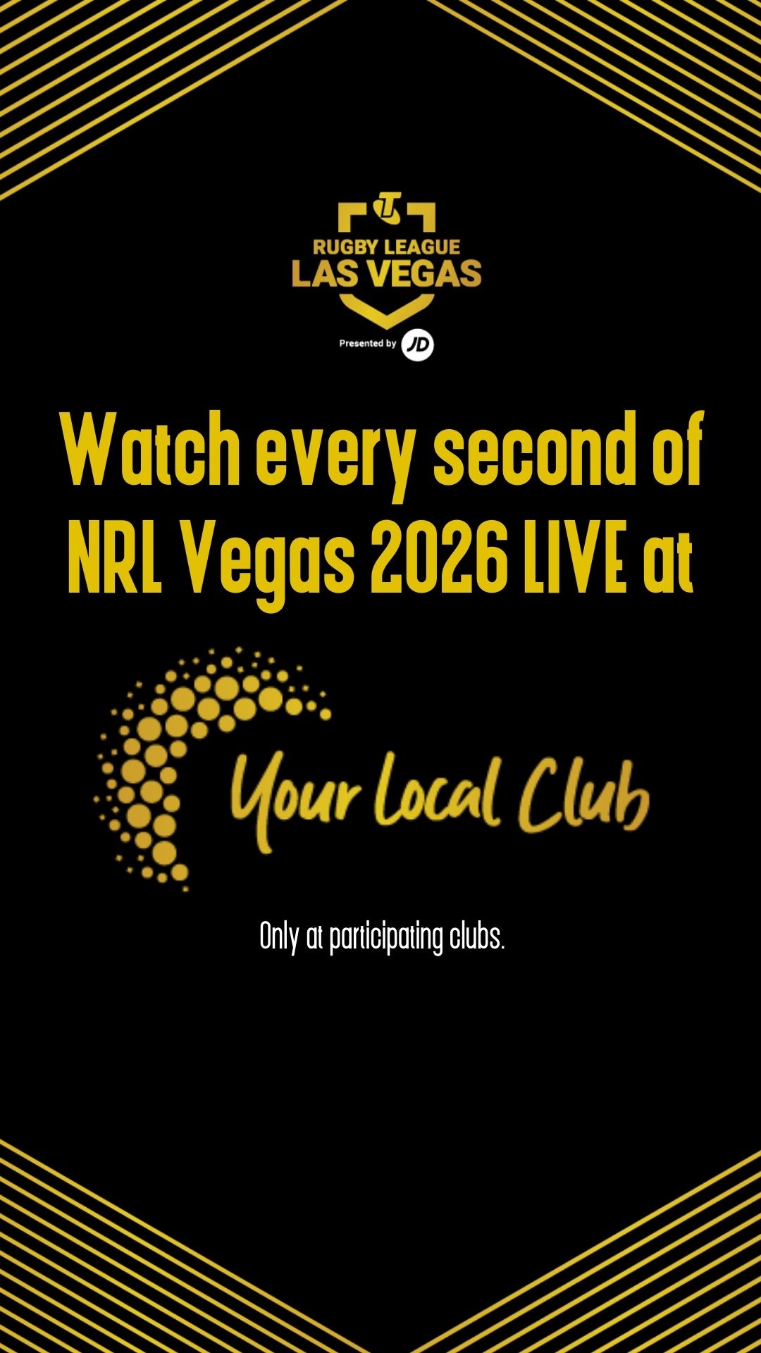 Your local club Facebook ad from Feb 9, 2026