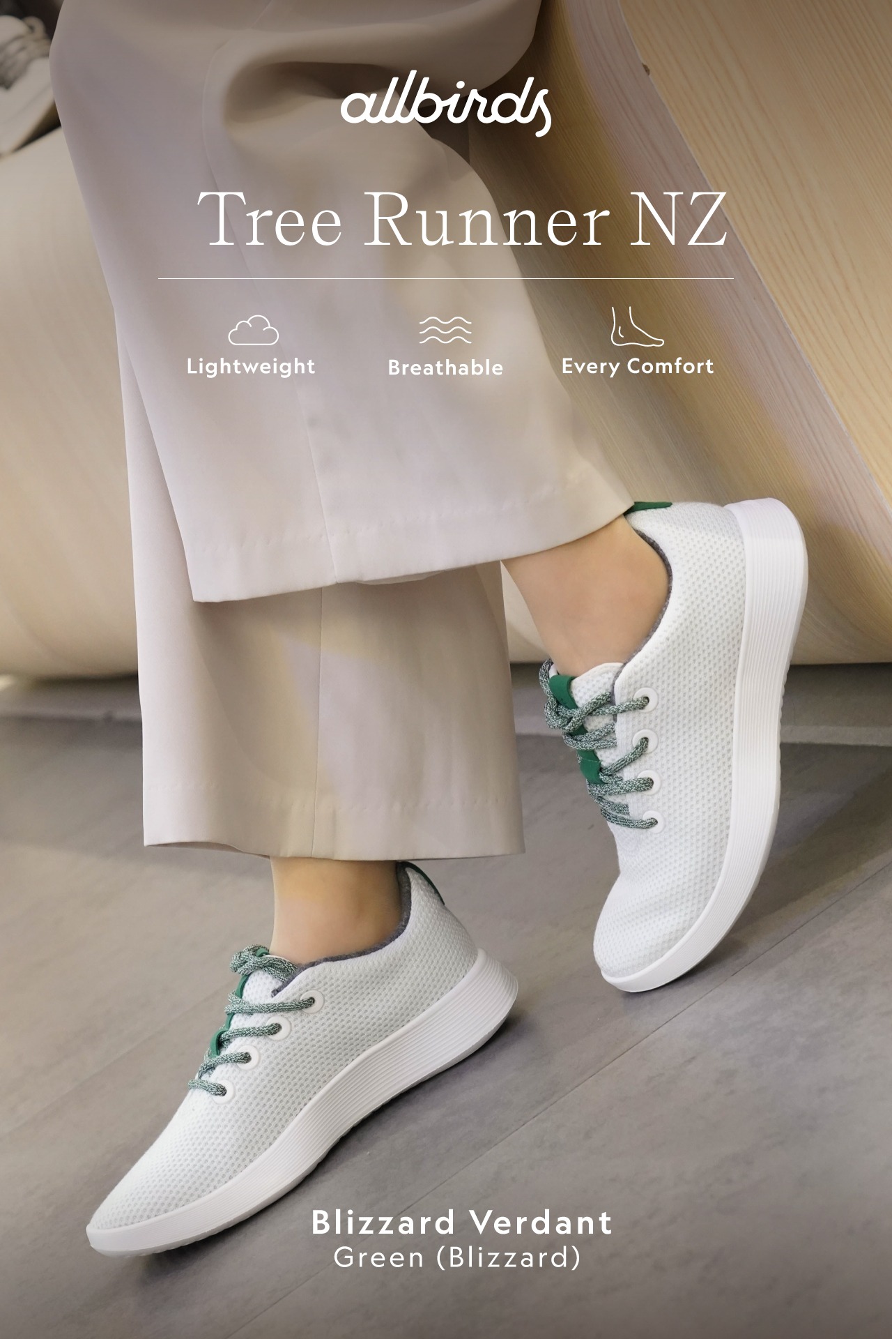 Allbirds Thailand Facebook ad: Tree Runner NZ