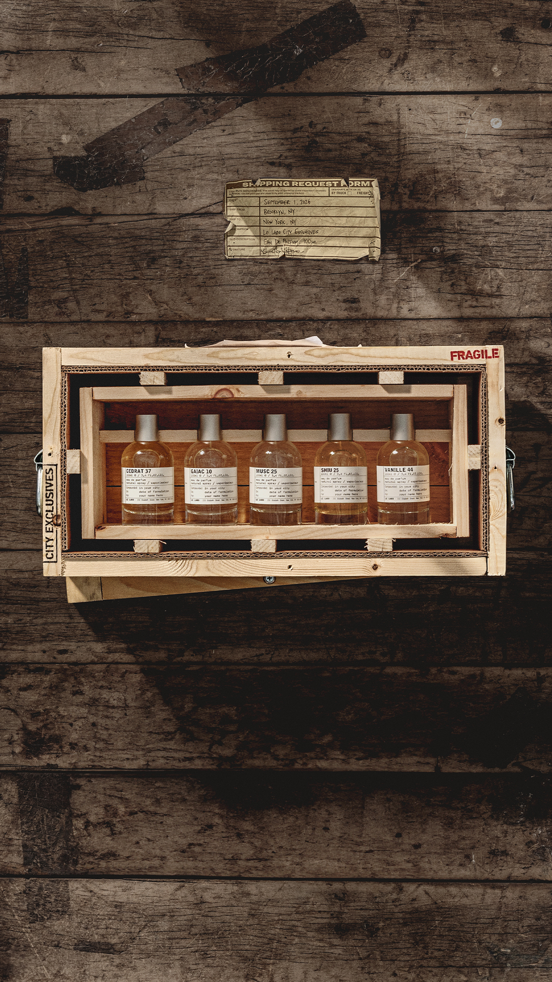 Le Labo Fragrances Facebook ad