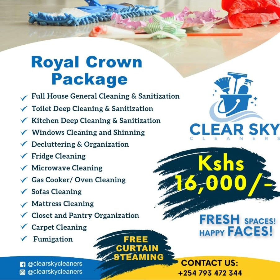 Clear Sky Cleaners Facebook ad