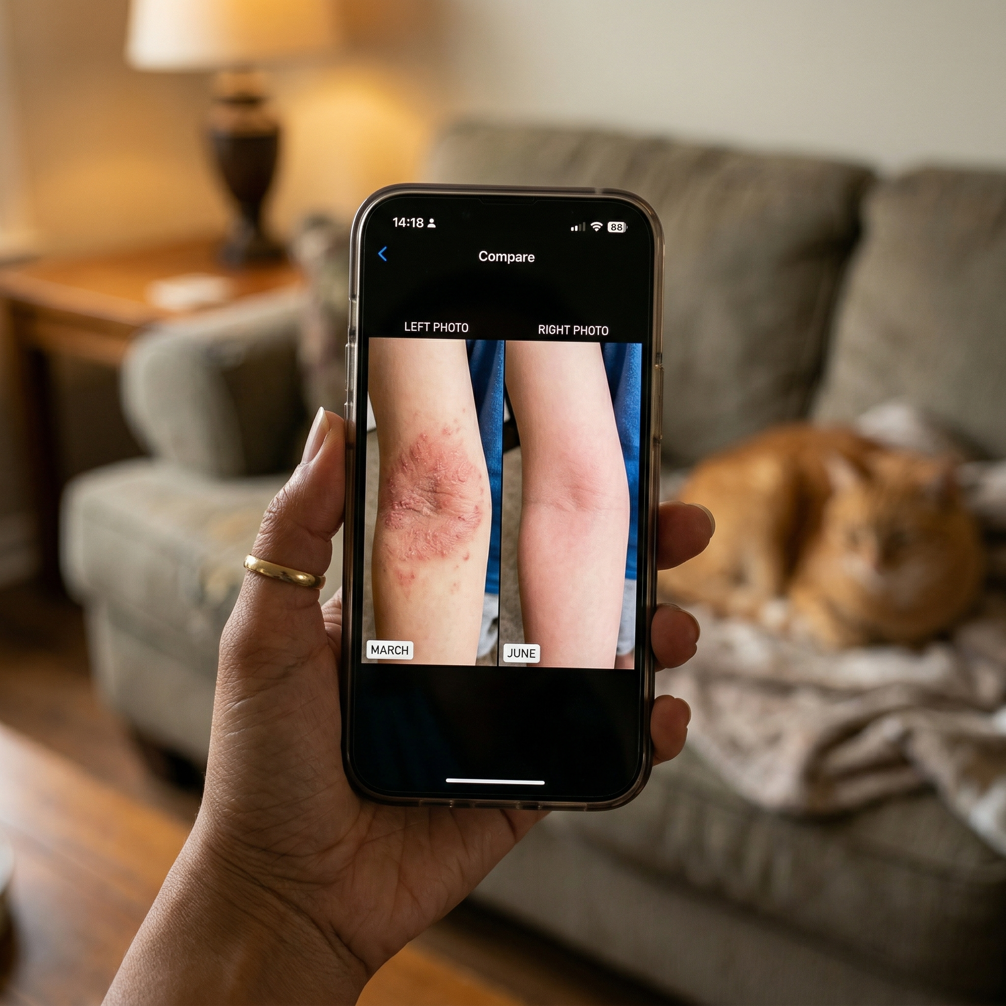 Sarah Mitchell Facebook ad: Read this if your child has eczema and you have a pet