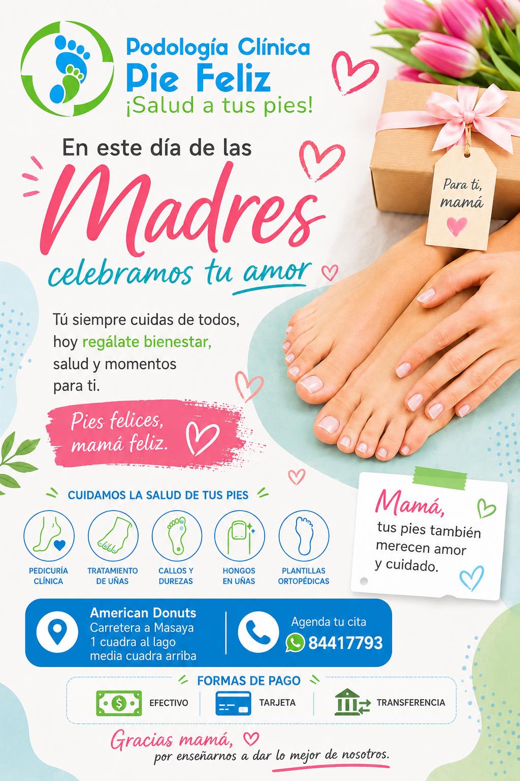 Podología Clínica Pies Feliz Facebook ad: Especialista en el cuido y salud del pies…