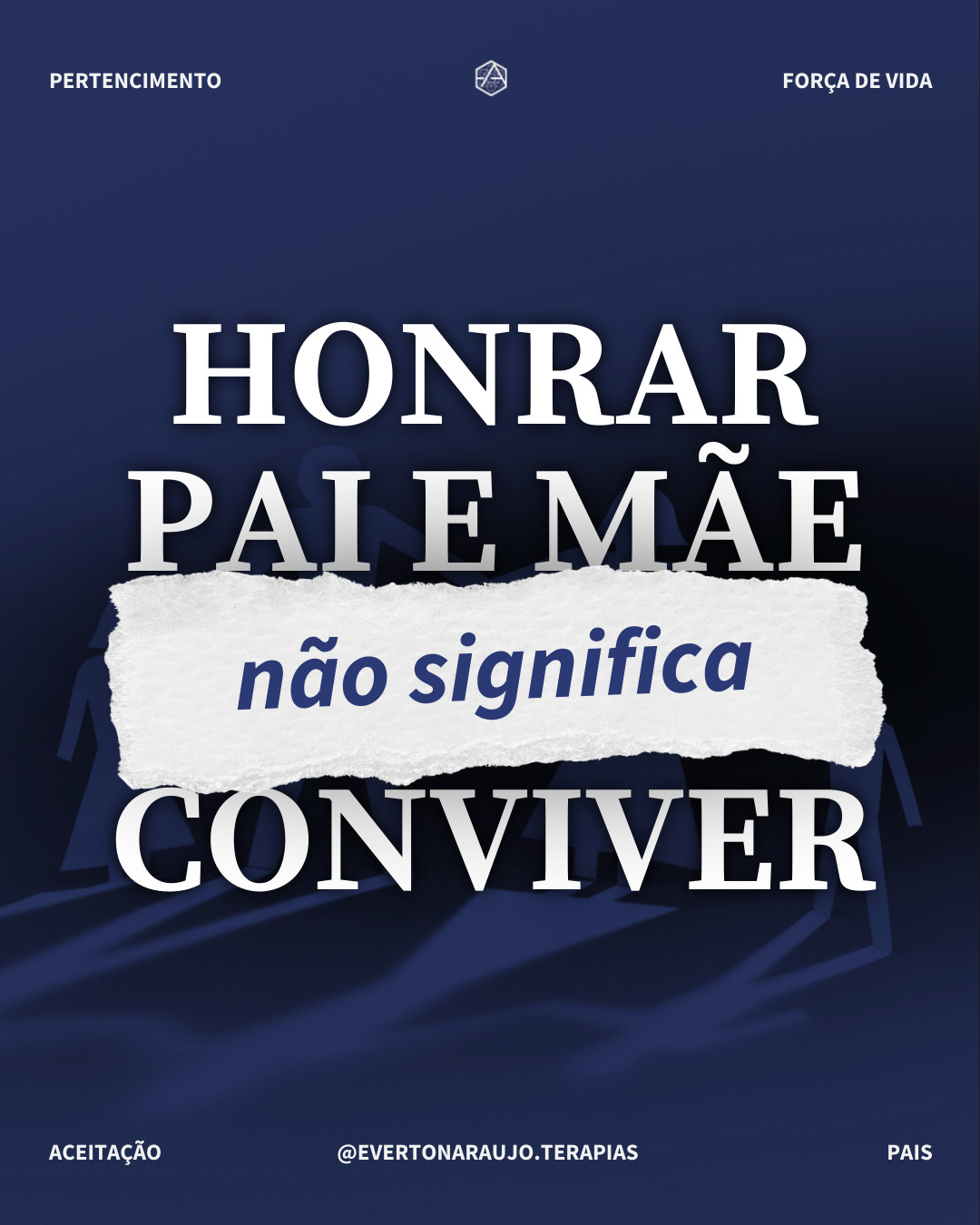 Everton Araújo - Terapias Biológicas e Sistêmicas Facebook ad: Muita gente confunde honrar pai e mãe com…