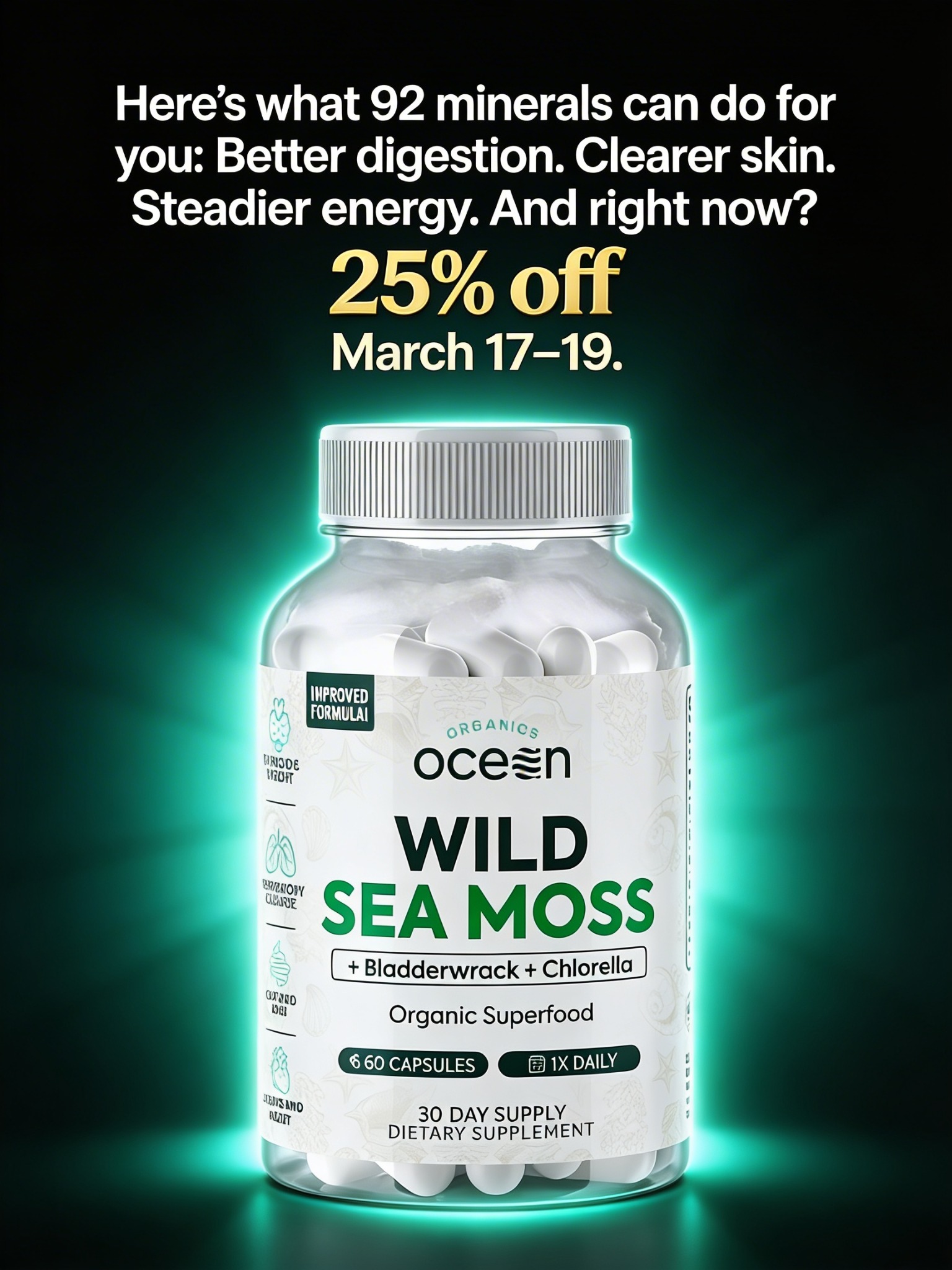 Organics Ocean Facebook ad