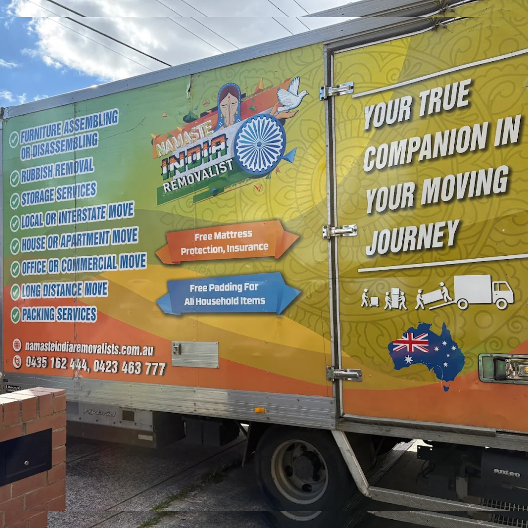 Namaste India Removalists  Facebook ad