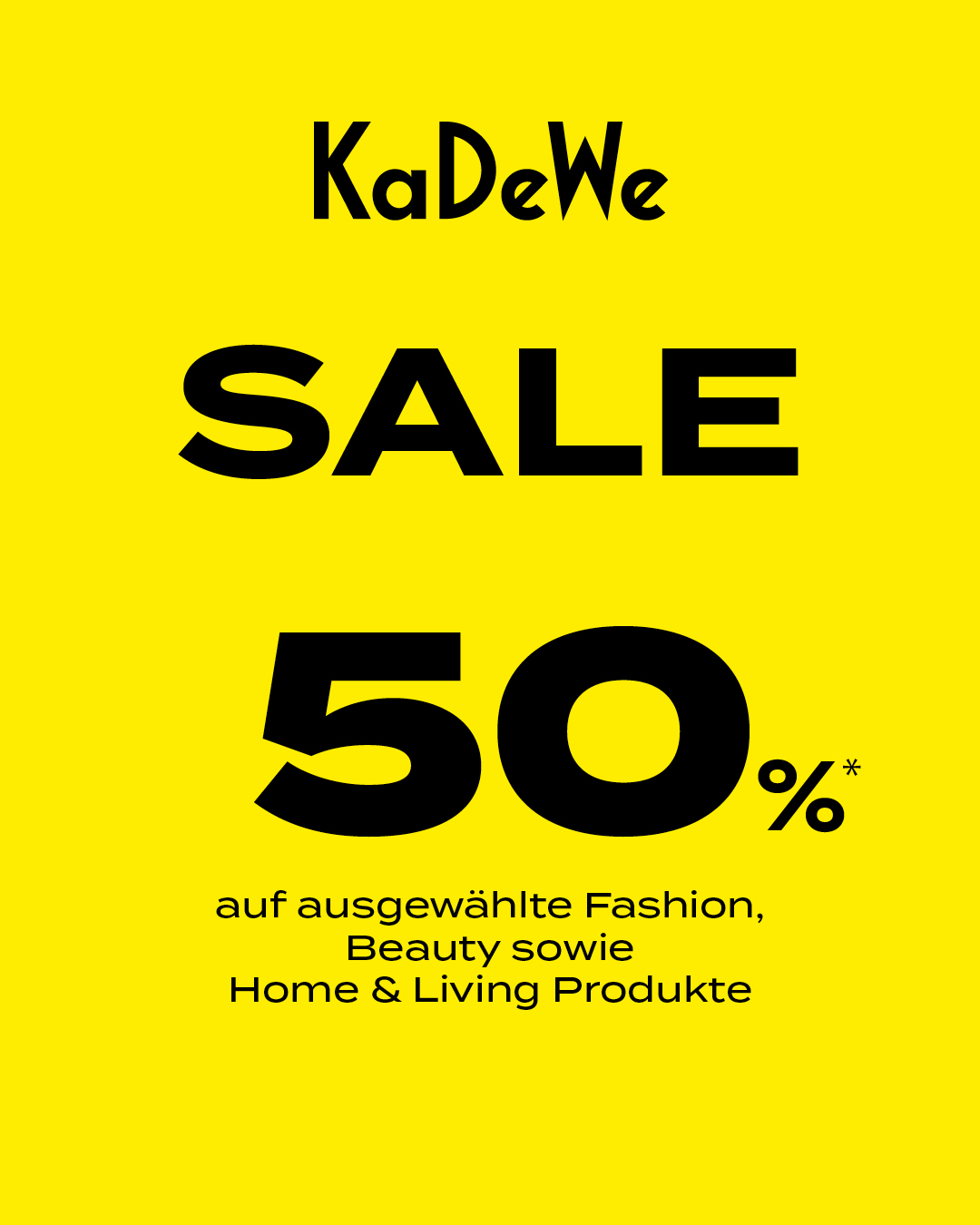 KaDeWe Facebook ad