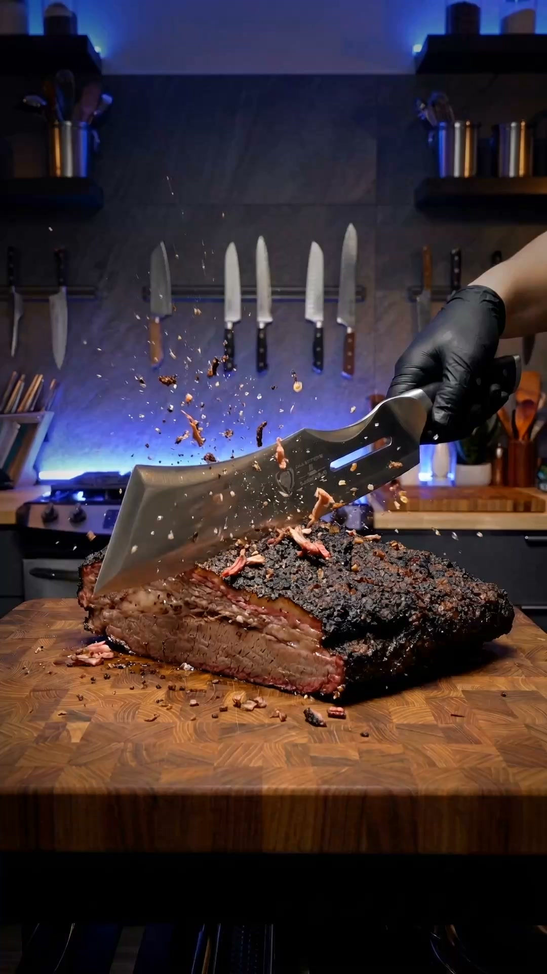 Dalstrong Facebook ad: Annihilator Meat Cleaver with Stand 14 | Gladiator Series…