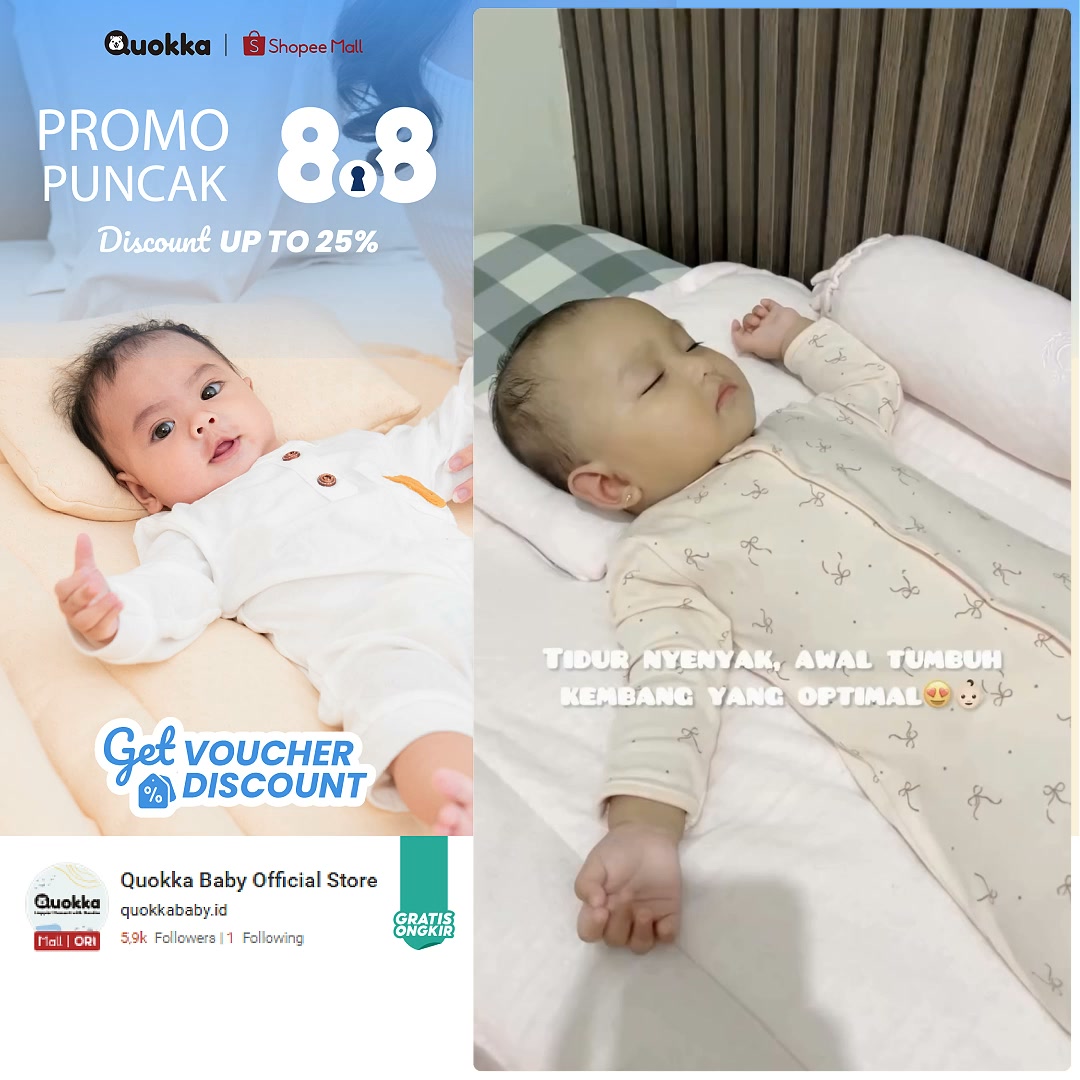 Quokka Baby Indonesia Facebook ad: ππ«π¨π¦π¨ π.π, ππ’π¬π€π¨π§ ππ’π§π π π ππ%