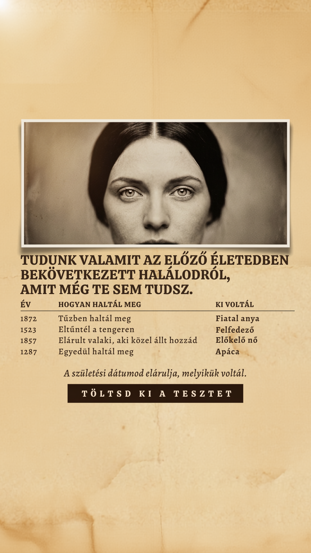 Nocturnum: Awaken the Witch Within Facebook ad: A lelked idősebb ennél az életnél.