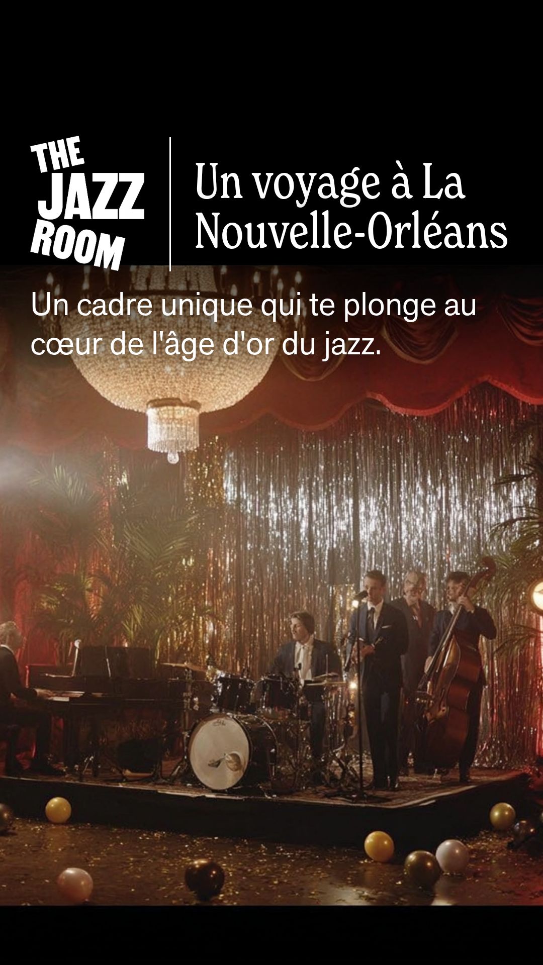 The Jazz Room Facebook ad