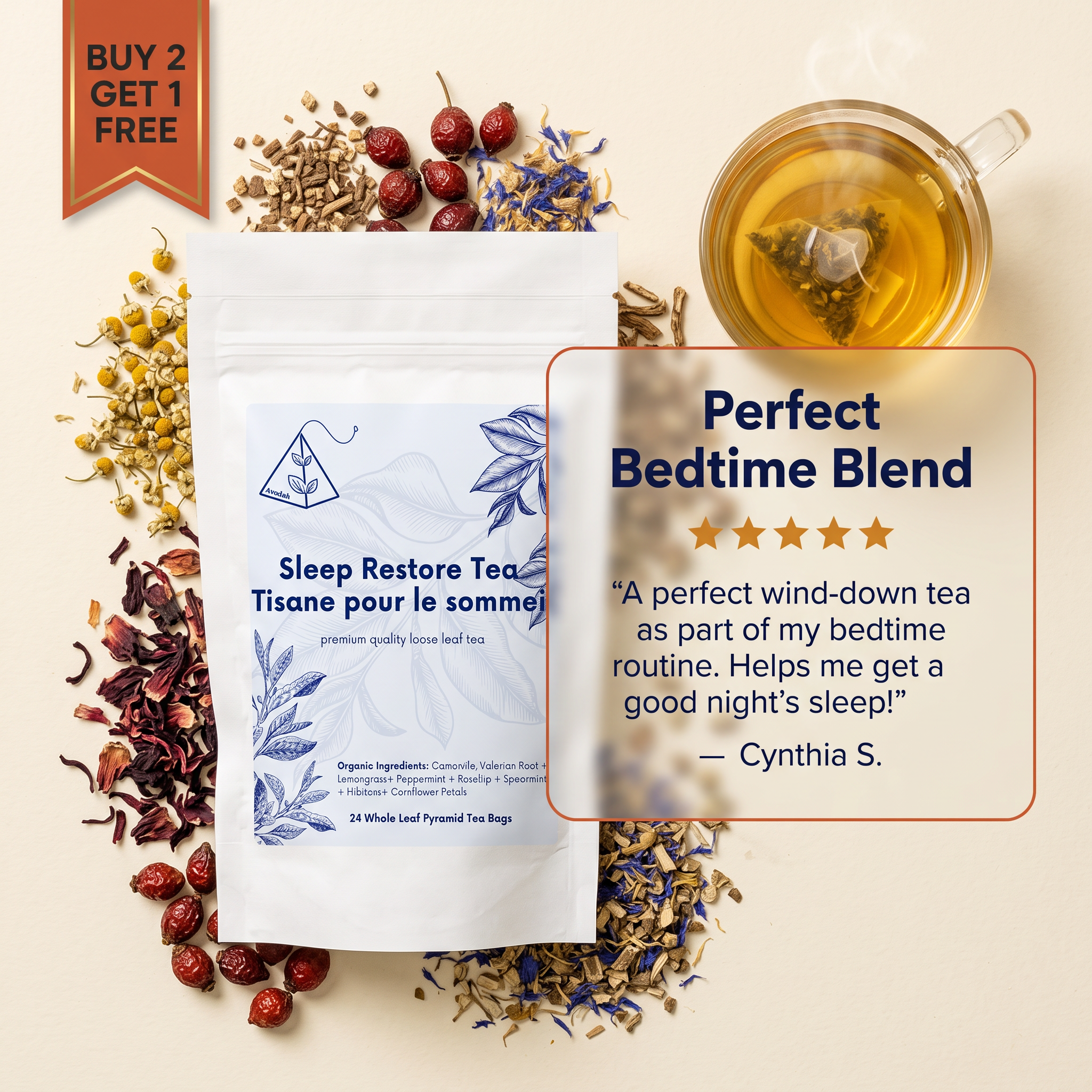 Avodah Mugs and Teas Facebook ad from Jul 24, 2026