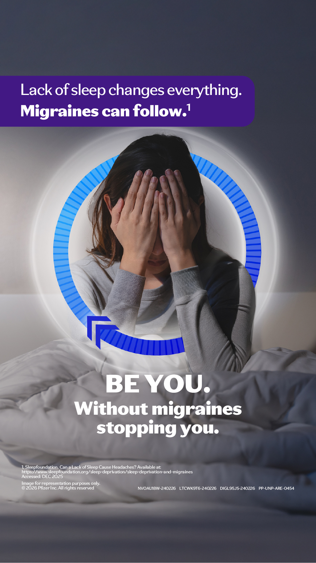 Pfizer in Gulf Facebook ad