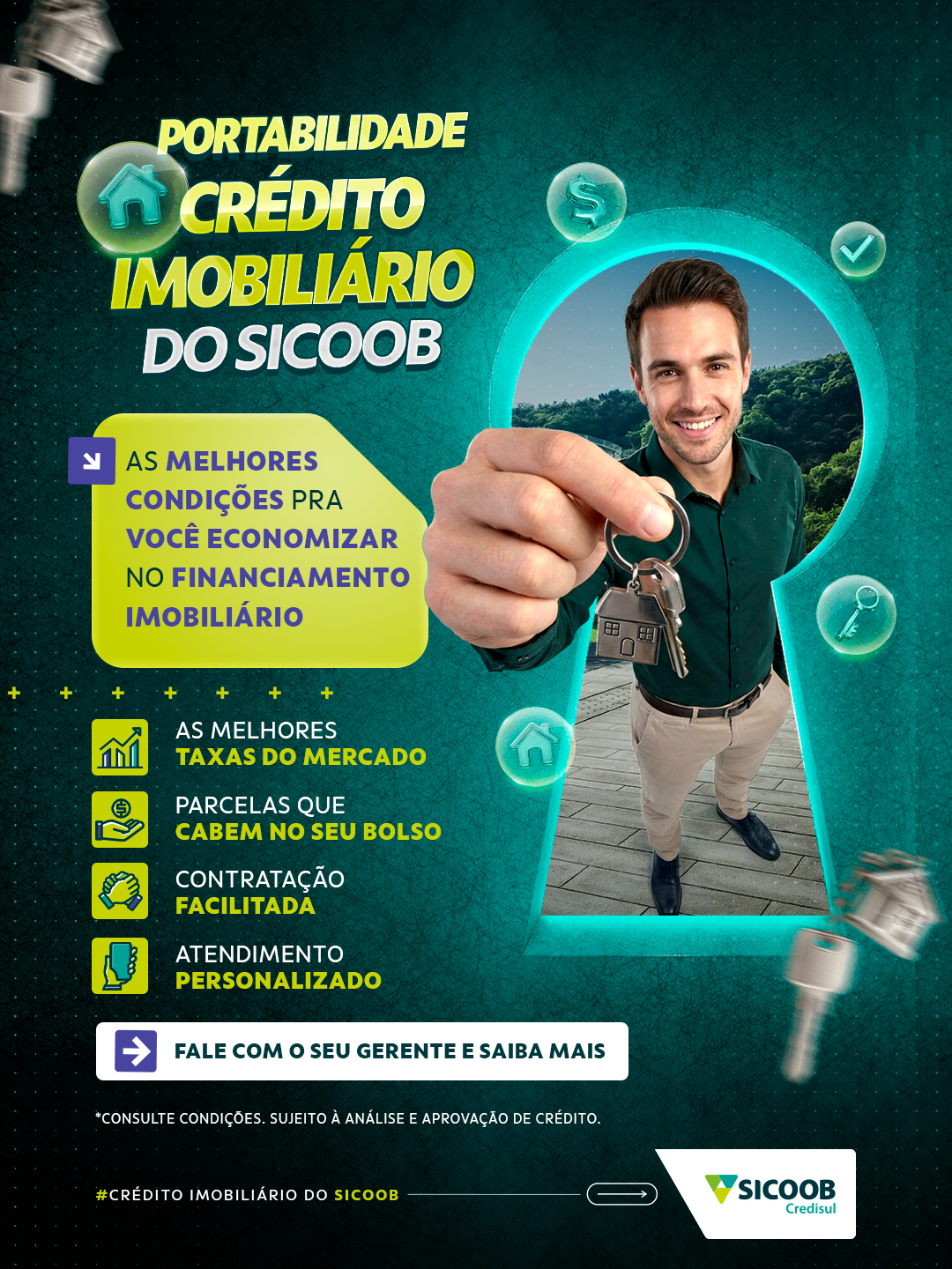 Cooperativa de Crédito e Investimento Sicoob Credisul Facebook ad from Jun 26, 2026