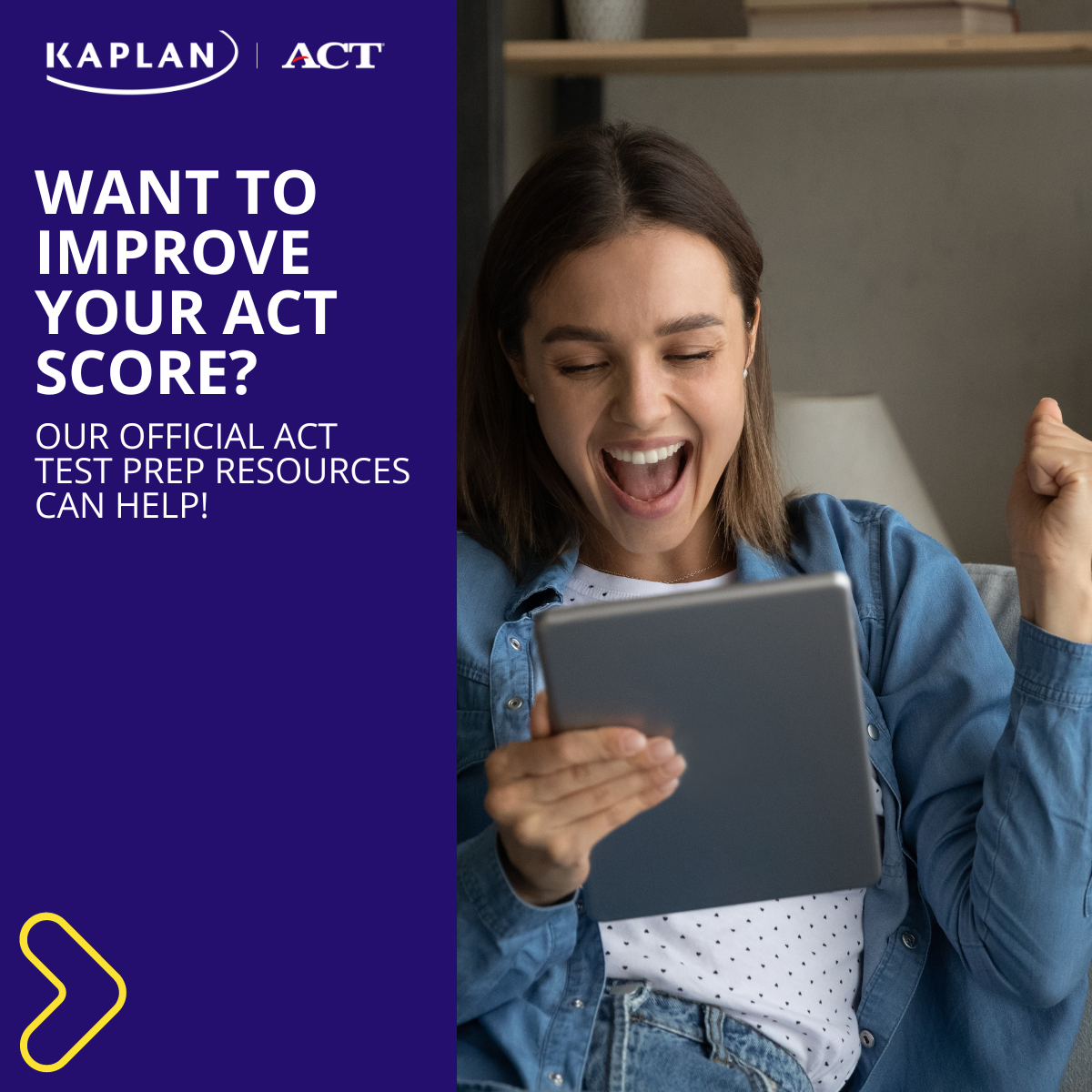 ACT Facebook ad