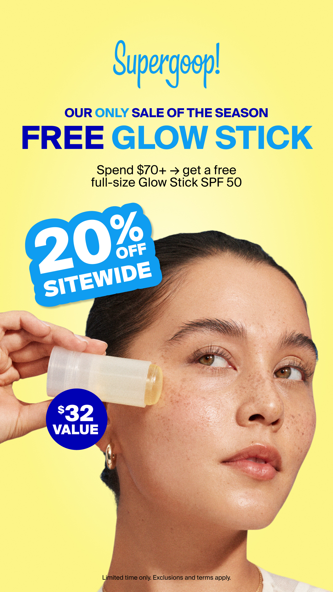 Supergoop Facebook ad