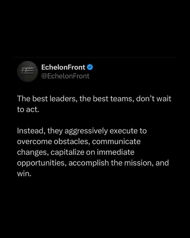 Echelon Front Facebook ad