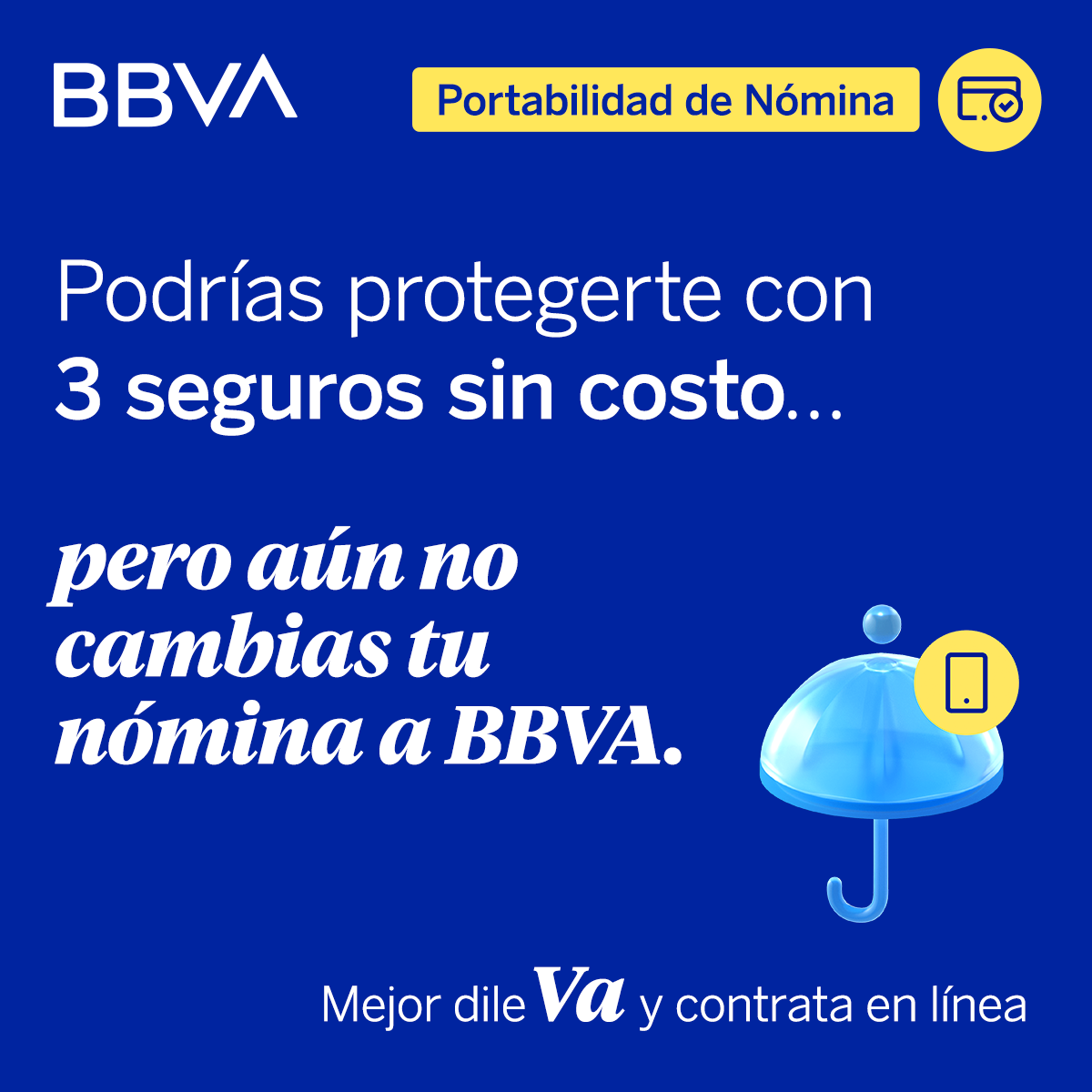 BBVA Facebook ad