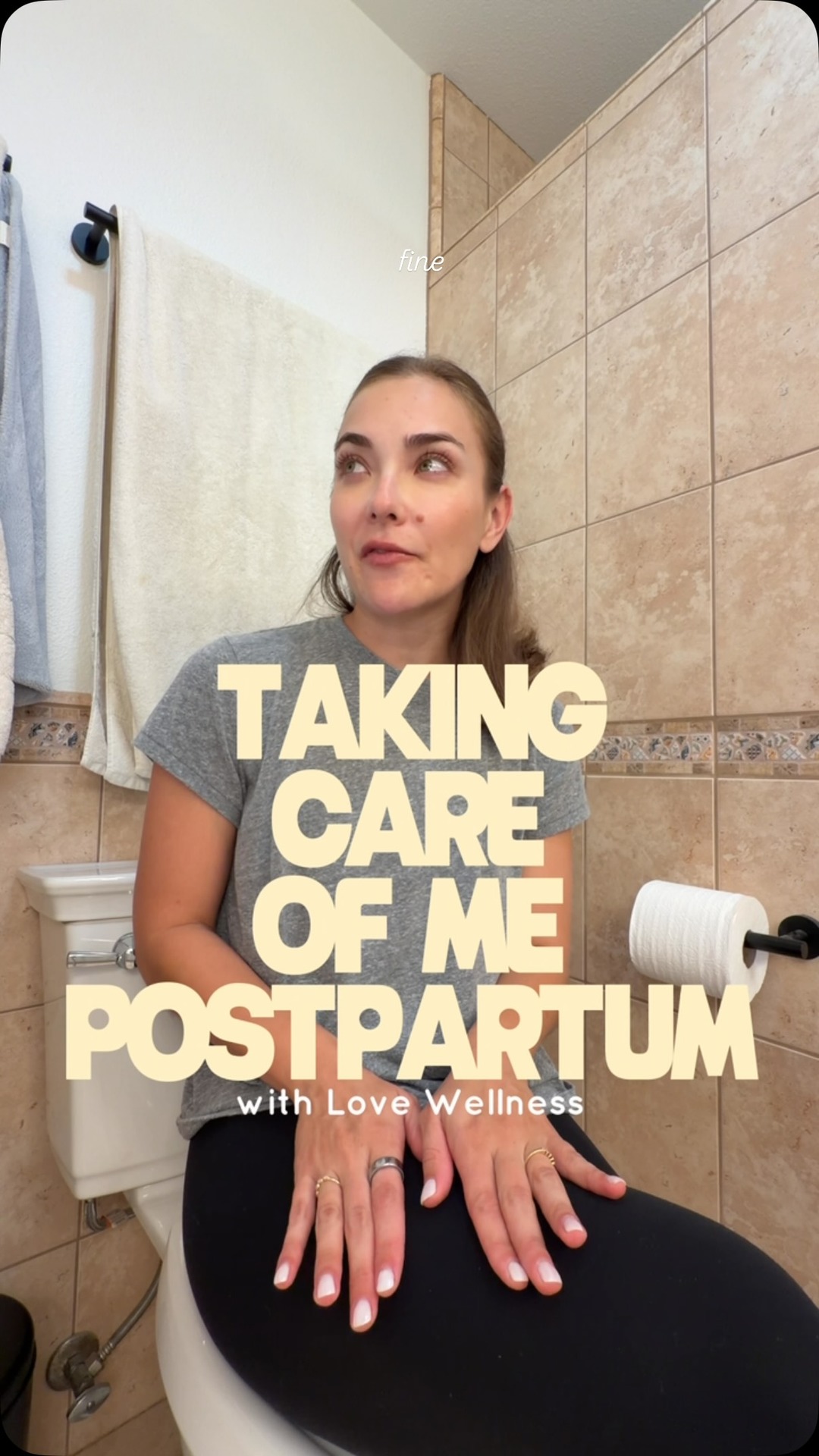 Love Wellness Facebook ad: I’m 6 months postpartum, still breastfeeding, and somewhere…