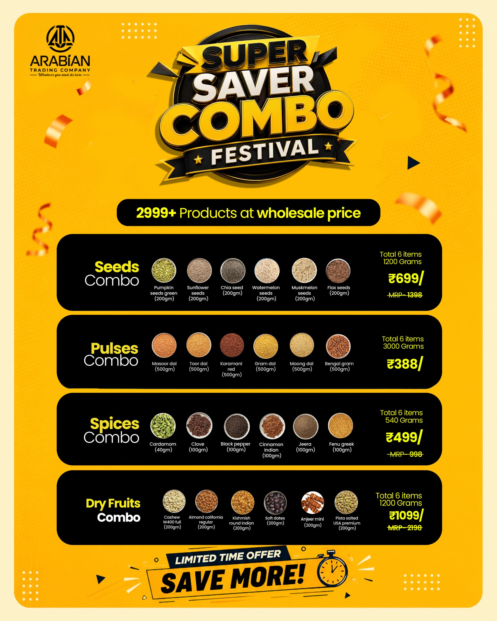 Arabian Trading Company Facebook ad